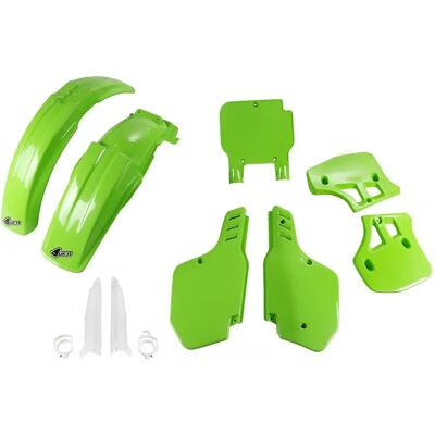 UFO Kawasaki KX 500 Kunststoffset 1993-1995 Grün UFO Kawasaki KX 500 Kunststoffset 1993-1995 Grün