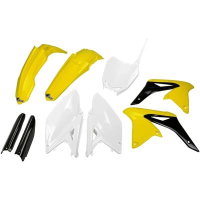 Kit de plastiques Ufo Suzuki RMZ 250 2010-2018 OEM - Protection tout-terrain Kit de plastiques Ufo Suzuki RMZ 250 2010-2018 OEM - Protection tout-terrain