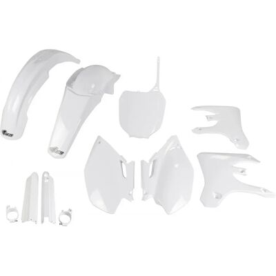 Kit Plastiques Yamaha YZF 250/450 2003-2004 Blanc - Kit de Plastiques Moto Kit Plastiques Yamaha YZF 250/450 2003-2004 Blanc - Kit de Plastiques Moto