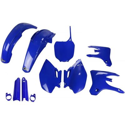 UFO Yamaha YZF 250/450 Blauer Plastikteile-Set (2003-2004) - Kunststoffset UFO Yamaha YZF 250/450 Blauer Plastikteile-Set (2003-2004) - Kunststoffset