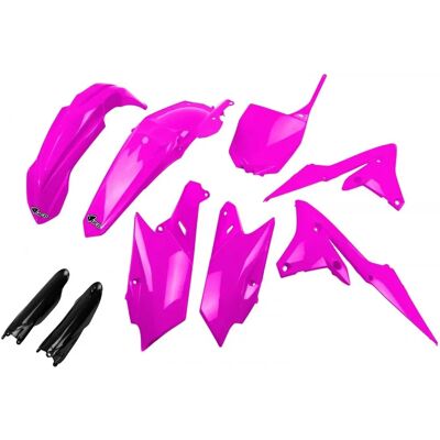 Kit Plastiques Rose Néon Yamaha YZF 450 - 2014-2017 - Publicité Kit Plastiques Rose Néon Yamaha YZF 450 - 2014-2017 - Publicité