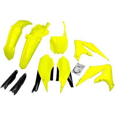 Kit Plastiques Neon Jaune Yamaha YZF 250/450 - Pièce de Moto Kit Plastiques Neon Jaune Yamaha YZF 250/450 - Pièce de Moto
