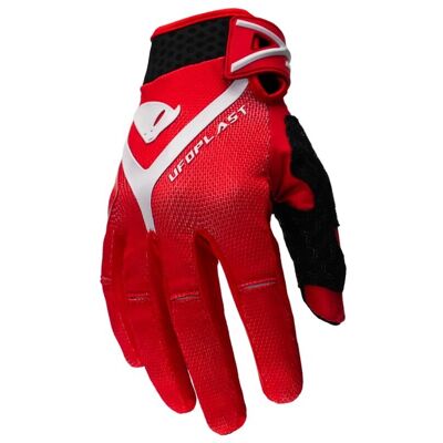 Guanti Moto Ufo Hayes Rosso Bianco XL - Guanti Moto Cross Guanti Moto Ufo Hayes Rosso Bianco XL - Guanti Moto Cross