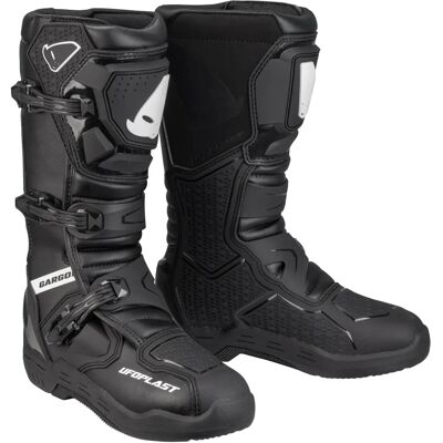 UFO - Gargor - Zwart - Wit - Motocross boots UFO - Gargor - Zwart - Wit - Motocross boots
