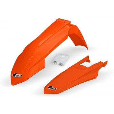Ensemble de garde-boue UFO KTM SX SX-F 2023-2024 - Protection plastique tout-terrain Ensemble de garde-boue UFO KTM SX SX-F 2023-2024 - Protection plastique tout-terrain