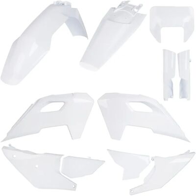 UFO Husqvarna TE/FE 2024-2024 Full Plastic Kit - White - Motorcycle Plastics UFO Husqvarna TE/FE 2024-2024 Full Plastic Kit - White - Motorcycle Plastics