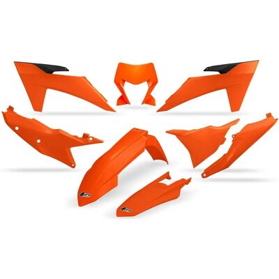 Ufo Plastics Kit Ktm Exc-f 450 - Motorradzubehör Ufo Plastics Kit Ktm Exc-f 450 - Motorradzubehör