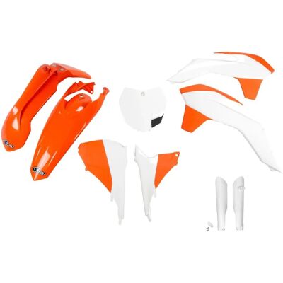 Ufo KTM SX SX-F 2015 - Protectores de Horquilla - Kit Plástico Completo Ufo KTM SX SX-F 2015 - Protectores de Horquilla - Kit Plástico Completo