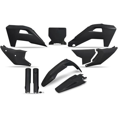 UFO Plast - Tc125/150/250/300 - Black - Poly - Full Kit UFO Plast - Tc125/150/250/300 - Black - Poly - Full Kit