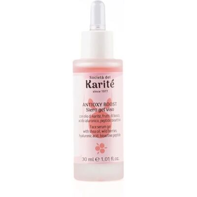 Società del Karité AntiOxY Boost Siero Viso - Leggero, concentrato, protezione antiossidante Società del Karité AntiOxY Boost Siero Viso - Leggero, concentrato, protezione antiossidante