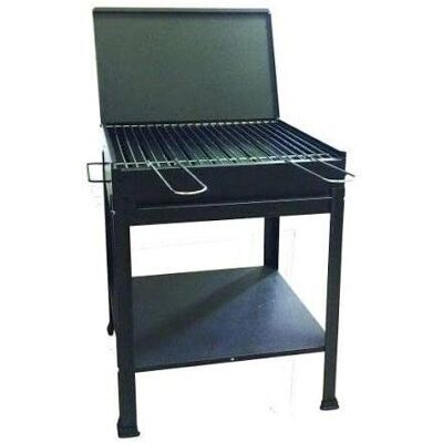 Seven Italy Stromboli - Barbecue charbon réglable - 47,5x37 cm - Publicité Seven Italy Stromboli - Barbecue charbon réglable - 47,5x37 cm - Publicité