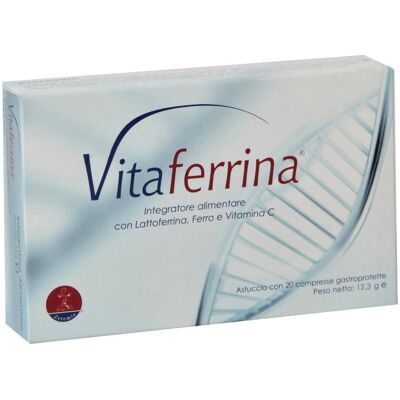 ZETEMIA Srl Vitaferrina 20 Compresse - Integratore Alimentare ZETEMIA Srl Vitaferrina 20 Compresse - Integratore Alimentare