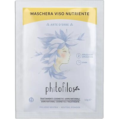 Maschera Viso Nutriente in Polvere - Phitofilos Maschera Viso Nutriente in Polvere - Phitofilos