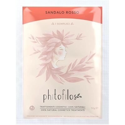 Polvere di Sandalo Rosso di Phitofilos - Miglioratore di Colore Capelli Polvere di Sandalo Rosso di Phitofilos - Miglioratore di Colore Capelli