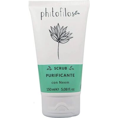 Gommage purificante per il cuoio capelluto con neem - Phitofilos Gommage purificante per il cuoio capelluto con neem - Phitofilos
