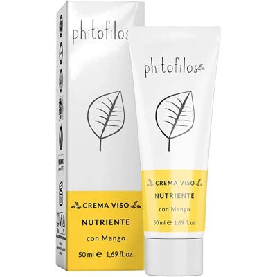 Phitofilos Mango Canapa Argan Carota Crema Viso Nutriente - Crema Phitofilos Mango Canapa Argan Carota Crema Viso Nutriente - Crema