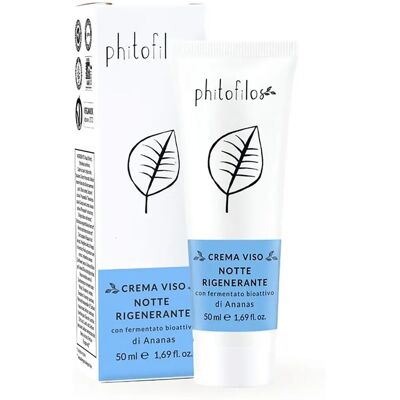 Crema Notte Organica Phitofilos - Rigenerante, Nutritiva, Tonificante Crema Notte Organica Phitofilos - Rigenerante, Nutritiva, Tonificante
