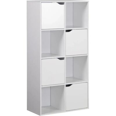 Estantería Rebecca Mobili Blanca - Lissan 119x60x29 - Mueble Moderno Estantería Rebecca Mobili Blanca - Lissan 119x60x29 - Mueble Moderno
