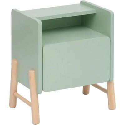 Mesita de noche infantil Rebecca - Adrak 49x40x30 MDF Pino - Habitación Infantil Mesita de noche infantil Rebecca - Adrak 49x40x30 MDF Pino - Habitación Infantil