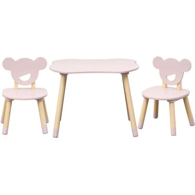 Ensemble Table et 2 Chaises pour Enfants Rebecca - Publicité Ensemble Table et 2 Chaises pour Enfants Rebecca - Publicité