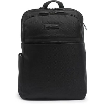 Momo Design Schwarzer Rucksack - Herren 34x48x26 cm Momo Design Schwarzer Rucksack - Herren 34x48x26 cm
