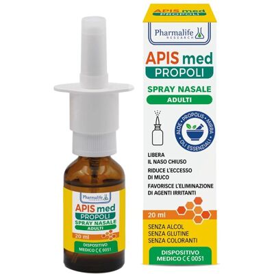 Pharmalife Research Srl Apis Med Propoli Spray Nas20ml - Spray nasale Pharmalife Research Srl Apis Med Propoli Spray Nas20ml - Spray nasale