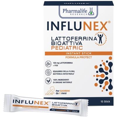 Pharmalife Research Influnex Lattoferrina Pediatrico - Integratore alimentare Pharmalife Research Influnex Lattoferrina Pediatrico - Integratore alimentare