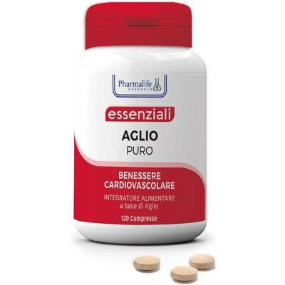 Pharmalife Research Aglio Puro - Supporto Cardiovascolare - 120 Capsule Pharmalife Research Aglio Puro - Supporto Cardiovascolare - 120 Capsule