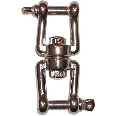 Mosquetón giratorio de acero inoxidable HiNelson - ø 13 mm Mosquetón giratorio de acero inoxidable HiNelson - ø 13 mm