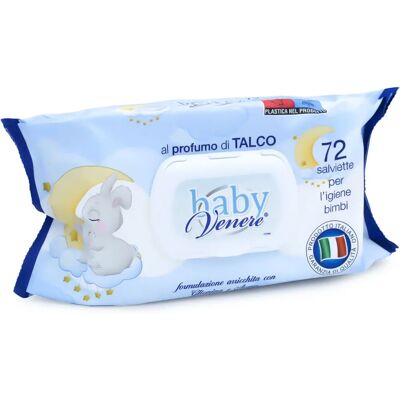 Salviettine Dermacotone per bambino - Sensibili, aroma talco, 72 pezzi Salviettine Dermacotone per bambino - Sensibili, aroma talco, 72 pezzi
