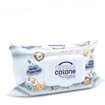 Salviettine Dermacotone bambino - Profumo floreale - 72 pezzi Salviettine Dermacotone bambino - Profumo floreale - 72 pezzi