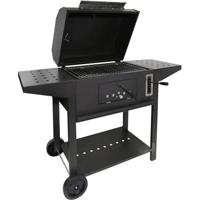 ARTIGIANFERRO Teseo Barbecue a carbone pesante 127x70cm con coperchio ARTIGIANFERRO Teseo Barbecue a carbone pesante 127x70cm con coperchio