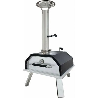 ARTIGIANFERRO Forno a legna per pizze - Acciaio inox ARTIGIANFERRO Forno a legna per pizze - Acciaio inox