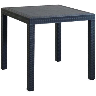 Milani Home CALIGOLA - Tavolo da Giardino Quadrato - Resistente alle Intemperie e Facile da Pulire Milani Home CALIGOLA - Tavolo da Giardino Quadrato - Resistente alle Intemperie e Facile da Pulire