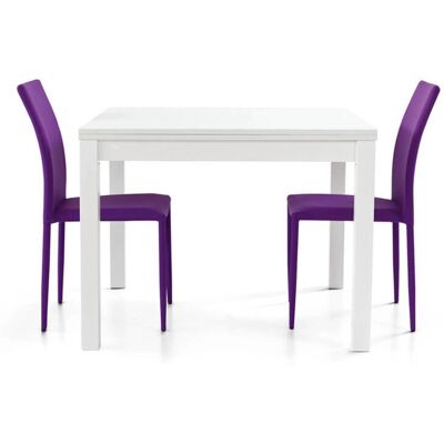 Milani Home - GARRETT - 100x75x100 cm - Tavolo da pranzo Milani Home - GARRETT - 100x75x100 cm - Tavolo da pranzo