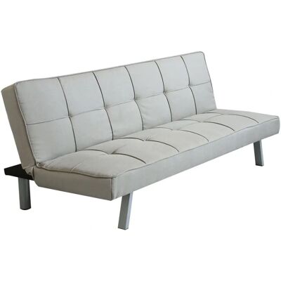 Milani Home Divano Letto Moderno Grigio Chiaro 3 Posti Milani Home Divano Letto Moderno Grigio Chiaro 3 Posti