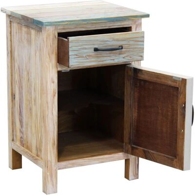Milani Home - Colorwood - 1 cassetto 1 anta - Comodino Milani Home - Colorwood - 1 cassetto 1 anta - Comodino