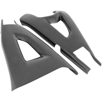 Protection en carbone pour bras oscillant Kawasaki ZX-10R 2011-2015 - Publicité Protection en carbone pour bras oscillant Kawasaki ZX-10R 2011-2015 - Publicité