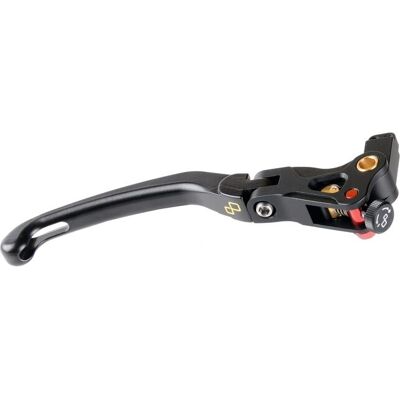 Yamaha Brake Lever - Reversible Folding, Aluminum, Left Adjust - Motorcycle Accessory Yamaha Brake Lever - Reversible Folding, Aluminum, Left Adjust - Motorcycle Accessory