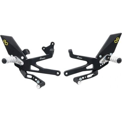 Lightech Ducati Panigale V4/S Adjustable Rearset Footpegs Lightech Ducati Panigale V4/S Adjustable Rearset Footpegs