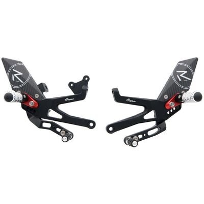 Lightech Ducati Panigale V4 Rear Sets - Adjustable Race Platform Lightech Ducati Panigale V4 Rear Sets - Adjustable Race Platform