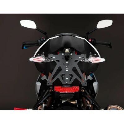 Kit de soporte de matrícula ajustable Lightech - BMW S 1000 Rr, M 1000 Rr, M 1000 R, S 1000 R - Soporte de matrícula Kit de soporte de matrícula ajustable Lightech - BMW S 1000 Rr, M 1000 Rr, M 1000 R, S 1000 R - Soporte de matrícula