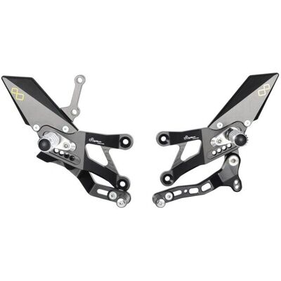 Lightech Yamaha R3 Repose-pieds Arrières Réglables - Conduite Sportive - Publicité Lightech Yamaha R3 Repose-pieds Arrières Réglables - Conduite Sportive - Publicité