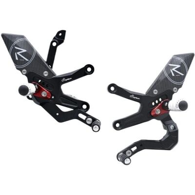 Lightech Kawasaki ZX-10R R Version Adjustable Rearsets - Motorcycle Foot Pegs Lightech Kawasaki ZX-10R R Version Adjustable Rearsets - Motorcycle Foot Pegs