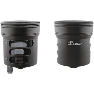 Lightech OBT006NER - Black Aluminum Brake & Clutch Reservoir Lightech OBT006NER - Black Aluminum Brake & Clutch Reservoir