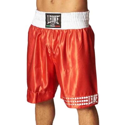 Leone1947 AB737 Red Boxing Shorts - Boxing Shorts Leone1947 AB737 Red Boxing Shorts - Boxing Shorts