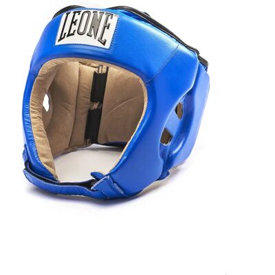 Leone Contest Boxing Helmet - Blue - FPI Approved Leone Contest Boxing Helmet - Blue - FPI Approved
