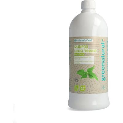 Greenatural Linen and Nettle Frequent Washing Shampoo - Shampoo Greenatural Linen and Nettle Frequent Washing Shampoo - Shampoo