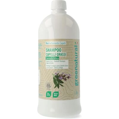 Champú Ecológico de Salvia y Ortiga Greenatural 1L Champú Ecológico de Salvia y Ortiga Greenatural 1L