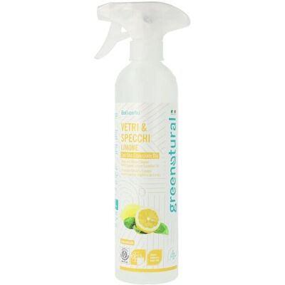 Detergente para cristales y espejos Greenatural - Ecológico, Limón Orgánico Detergente para cristales y espejos Greenatural - Ecológico, Limón Orgánico
